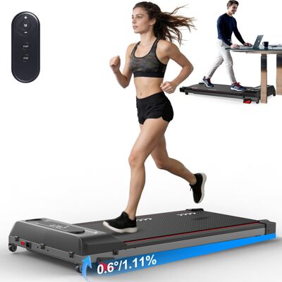 Składana elektryczna bieżnia domowa JUICEASE P100, 120 kg, 1–6 km/h, z pilot zdalnego sterowania i LED Składana elektryczna bieżnia domowa JUICEASE P100, 120 kg, 1–6 km/h, z pilot zdalnego sterowania i LED