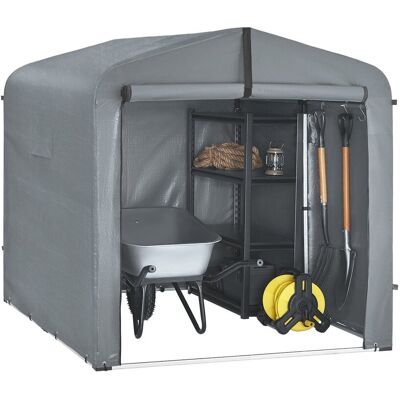 SoBuy Wodoodporny Schowek Rowerowy Szary 159x165x219 SoBuy Wodoodporny Schowek Rowerowy Szary 159x165x219
