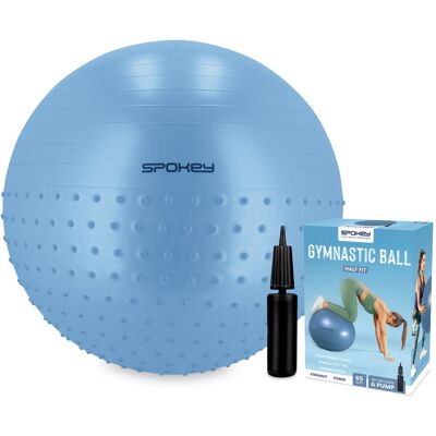 Piłka masująca Half Fit Niebieska - Gymball Piłka masująca Half Fit Niebieska - Gymball