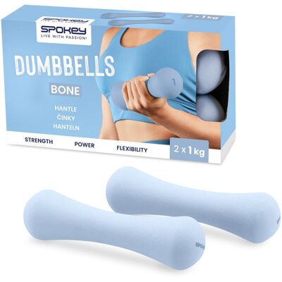 Zestaw Hantliw Spokey Marka 2x1kg Zestaw Hantliw Spokey Marka 2x1kg