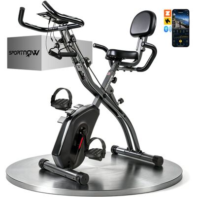 SPORTNOW 3-w-1 Składany Rower Treningowy z LCD – Cichy Ergonometr SPORTNOW 3-w-1 Składany Rower Treningowy z LCD – Cichy Ergonometr