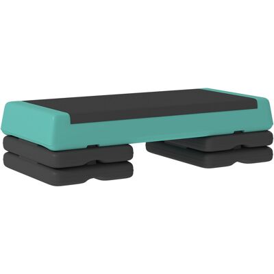 SPORTNOW Stepper fitness regulowany, platforma do aerobiku 10,5/15,5/20,5cm SPORTNOW Stepper fitness regulowany, platforma do aerobiku 10,5/15,5/20,5cm