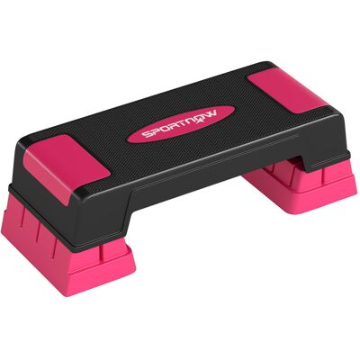 SPORTNOW Stepper regulowany Fitness Aerobic Stepper 12/17,5/22,5 cm SPORTNOW Stepper regulowany Fitness Aerobic Stepper 12/17,5/22,5 cm