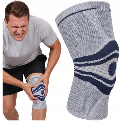 Mona Stabilizator na Kolano Opaska kompresyjna orteza na Ból Biegania sportowa M Mona Stabilizator na Kolano Opaska kompresyjna orteza na Ból Biegania sportowa M