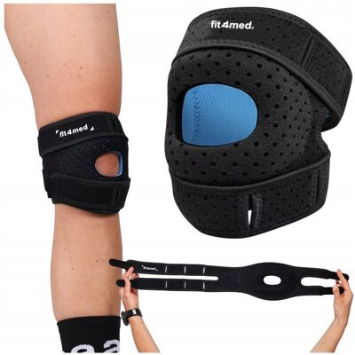 FIT4MED - KNÆSTØTTE - Uniwersalny - Otwarta tylna część - Stabilizator kolana FIT4MED - KNÆSTØTTE - Uniwersalny - Otwarta tylna część - Stabilizator kolana