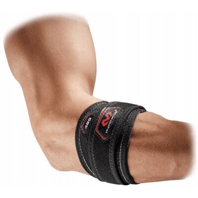 Stabilizator rękaw na łokieć tenisisty McDavid Elbow Strap w/ pads-S Stabilizator rękaw na łokieć tenisisty McDavid Elbow Strap w/ pads-S