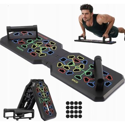Inny producent Stacja Treningowa Push Up Bars Deska Do Pompek Składana Siłowy Sprzęt Inny producent Stacja Treningowa Push Up Bars Deska Do Pompek Składana Siłowy Sprzęt