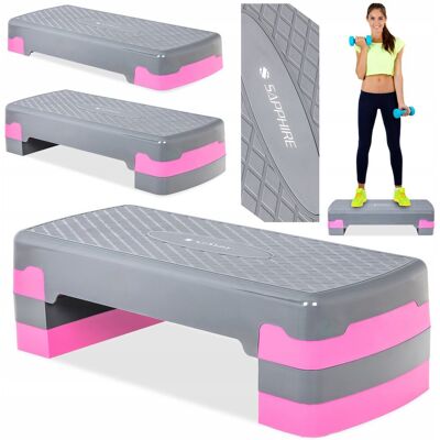 inna (Inny) Step Do Ćwiczeń Fitness Aerobiku 3 Stopnie Sapphire Sg-048 Modułowy Podest inna (Inny) Step Do Ćwiczeń Fitness Aerobiku 3 Stopnie Sapphire Sg-048 Modułowy Podest