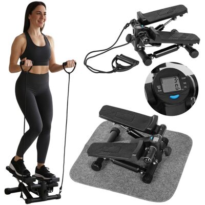 Multistore Stepper Skrętny Z Ekspanderami Do Ćwiczeń Fitness Licznik Wyświetlacz Multistore Stepper Skrętny Z Ekspanderami Do Ćwiczeń Fitness Licznik Wyświetlacz