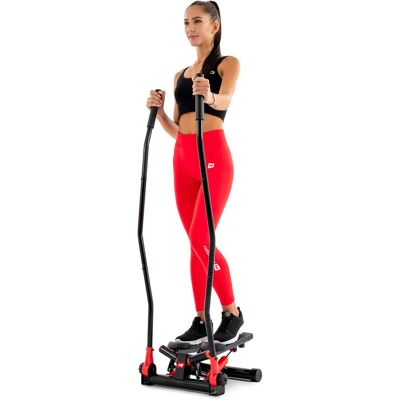 Hop-Sport Stepper skrętny z ramionami HS-045s Slim czerwony Hop-Sport Stepper skrętny z ramionami HS-045s Slim czerwony
