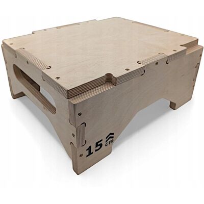 sklejkowo Stepper Step Fitness Do Ćwiczeń Aerobiku Step Schodek Treningowy 33x28x15cm sklejkowo Stepper Step Fitness Do Ćwiczeń Aerobiku Step Schodek Treningowy 33x28x15cm