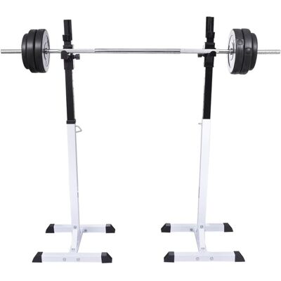 VMP Stojak na sztangę w zestawie ze sztangą i hantlami, 30,5 kg VMP Stojak na sztangę w zestawie ze sztangą i hantlami, 30,5 kg