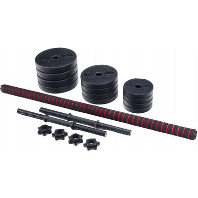 Inny producent Sztanga 2w1 hantle - zestaw 20 kg Pretorians Inny producent Sztanga 2w1 hantle - zestaw 20 kg Pretorians