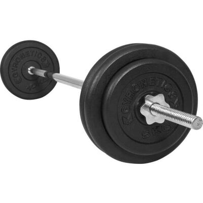 Gorilla Sports Sztanga prosta 25mm obciążenie 26,5kg E-Series Gorilla Sports Sztanga prosta 25mm obciążenie 26,5kg E-Series