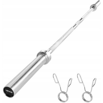 SZTANGA VEVOR CHROMOWANA 182 CM DRĄŻEK DO PODCIĄGANIA ŻEBROWANA RĄCZKA SZTANGA VEVOR CHROMOWANA 182 CM DRĄŻEK DO PODCIĄGANIA ŻEBROWANA RĄCZKA