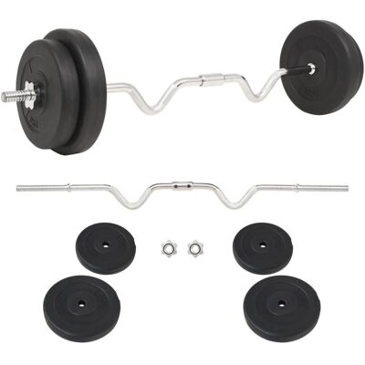 VMP Sztanga z zestawem obciążeń, 30 kg VMP Sztanga z zestawem obciążeń, 30 kg