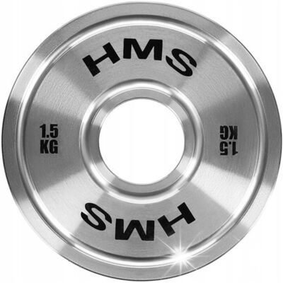 HMS Talerz Olimpijski Krążek Chromowany Obciążenie Olimpijskie 1,5kg Solidne HMS Talerz Olimpijski Krążek Chromowany Obciążenie Olimpijskie 1,5kg Solidne