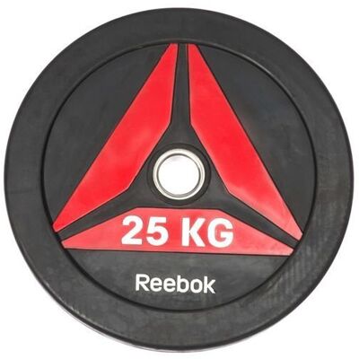 Talerze Reebok Bumper Plate 25kg Talerze Reebok Bumper Plate 25kg