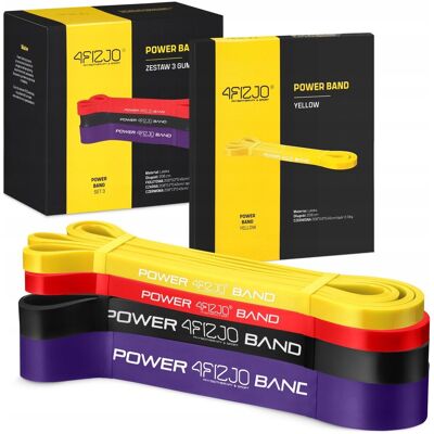 Inny producent Taśma oporowa Pro Power Band do ćwiczeń Inny producent Taśma oporowa Pro Power Band do ćwiczeń