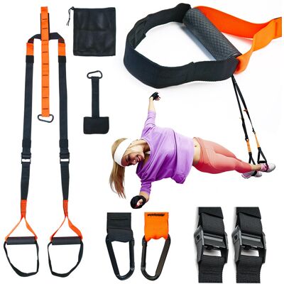 ALLTO SPORT TAŚMY DO ĆWICZEŃ CROSSFIT PODWIESZANE PASY TRENINGOWE TRX PODWIESZANE ALLTO SPORT TAŚMY DO ĆWICZEŃ CROSSFIT PODWIESZANE PASY TRENINGOWE TRX PODWIESZANE