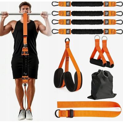 Inny producent Taśmy Opozorowe Podciągania 136 Kg Regulacja Wysokości Trening Fitness Inny producent Taśmy Opozorowe Podciągania 136 Kg Regulacja Wysokości Trening Fitness
