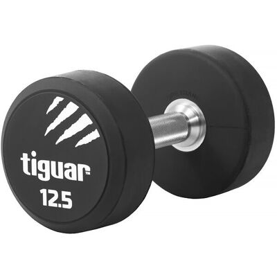 Tiguar Hantel, czarno-biały, 12,5 kg Tiguar Hantel, czarno-biały, 12,5 kg
