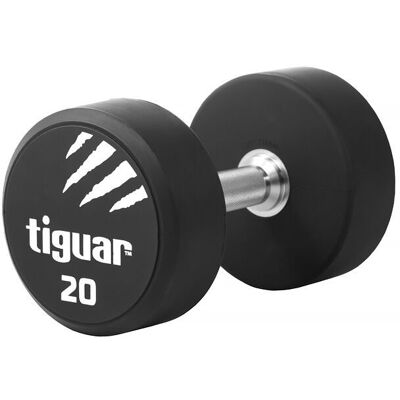 Tiguar Hantel, czarno-biały, 20 kg Tiguar Hantel, czarno-biały, 20 kg