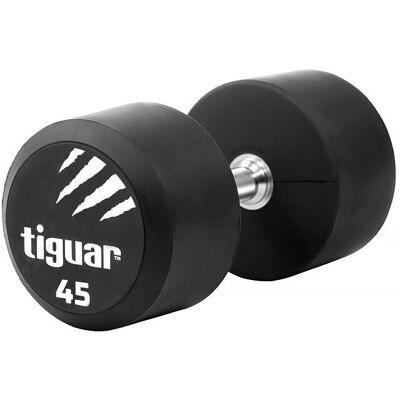 Tiguar Hantel, czarno-biały, 45 kg Tiguar Hantel, czarno-biały, 45 kg