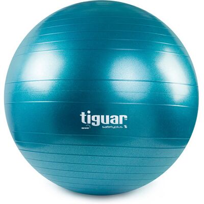 Tiguar Piłka gimnastyczna, Safety Plus, morska, 75 cm Tiguar Piłka gimnastyczna, Safety Plus, morska, 75 cm