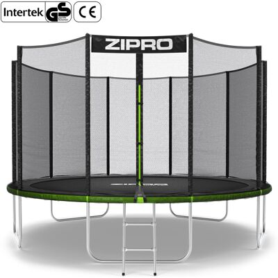 Trampolina Ogrodowa Z Siatką Zewnętrzną Dla Dzieci 374cm 12ft - Zipro Trampolina Ogrodowa Z Siatką Zewnętrzną Dla Dzieci 374cm 12ft - Zipro