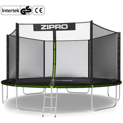 Trampolina ogrodowa z siatką zewnętrzną dla dzieci 435cm 14FT - Zipro Trampolina ogrodowa z siatką zewnętrzną dla dzieci 435cm 14FT - Zipro