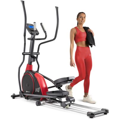 Hop-Sport Trenażer eliptyczny elektryczno-magnetyczny HS-095CF Prizm czarny Hop-Sport Trenażer eliptyczny elektryczno-magnetyczny HS-095CF Prizm czarny