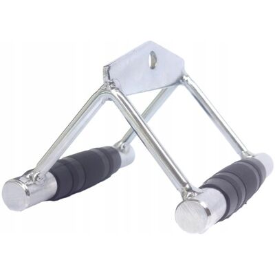 MuscleForge Uchwyt typu V młotkowy wąski do wyciągu Double-D-handle MuscleForge Uchwyt typu V młotkowy wąski do wyciągu Double-D-handle