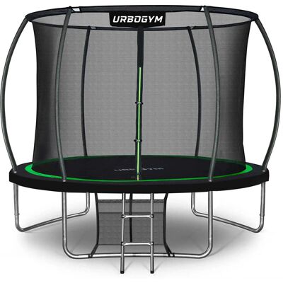 Urbogym, Trampolina ogrodowa z siatką wewnętrzną, 10 FT/312 cm, Infinity Urbogym, Trampolina ogrodowa z siatką wewnętrzną, 10 FT/312 cm, Infinity