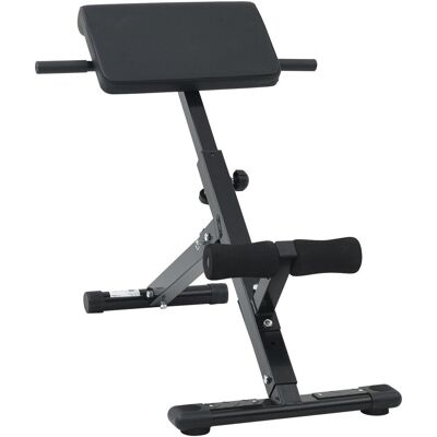 vidaXL Ławka Hiperekstensions 120 kg Składana i Regulowana Stal vidaXL Ławka Hiperekstensions 120 kg Składana i Regulowana Stal