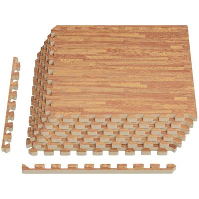 vidaXL Mata podłogowa 6 pcs drewno 2,16 m² Pianka EVA vidaXL Mata podłogowa 6 pcs drewno 2,16 m² Pianka EVA