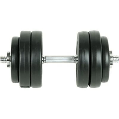 vidaXL Zestaw hantli 15kg - Trening na siłowni vidaXL Zestaw hantli 15kg - Trening na siłowni