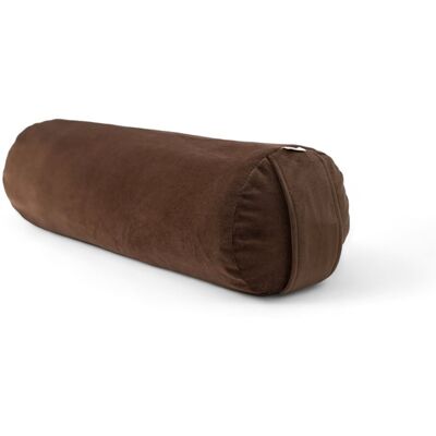 La Mujer wałek do jogi, bolster, wałek z łuską gryki - brązowy La Mujer wałek do jogi, bolster, wałek z łuską gryki - brązowy