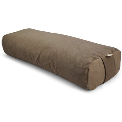 La Mujer wałek do jogi, bolster, wałek z łuską gryki - latte La Mujer wałek do jogi, bolster, wałek z łuską gryki - latte
