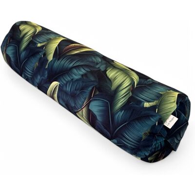 La Mujer wałek do jogi, bolster, wałek z łuską gryki - Twilight Jungle La Mujer wałek do jogi, bolster, wałek z łuską gryki - Twilight Jungle