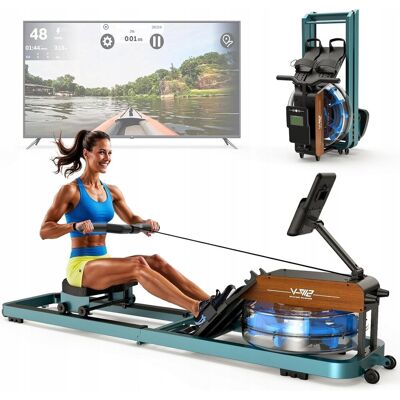 inna (Inny) WIOŚLARZ WODNY ORISYN ERGOMETR DOMOWY TRENING SKŁADANY DO 160kg BLUETOOTH inna (Inny) WIOŚLARZ WODNY ORISYN ERGOMETR DOMOWY TRENING SKŁADANY DO 160kg BLUETOOTH