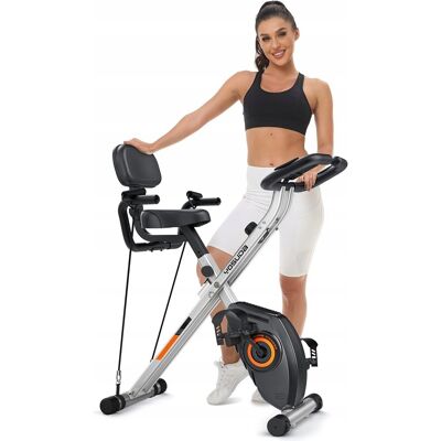 Inny producent YOSUDA Rower treningowy magnetyczny pionowy 3w1 składany 150 kg 8 poziomów Inny producent YOSUDA Rower treningowy magnetyczny pionowy 3w1 składany 150 kg 8 poziomów