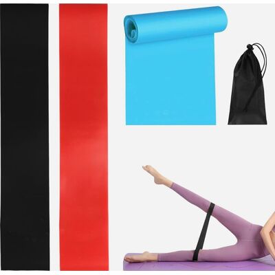 Inny producent Zestaw 3 Taśm Fitness: 1 Taśma Gimnastyczna I 2 Taśmy Oporowe, Do Treningu Siłowego, Taśmy Sportowe, Zestaw Dla Mężczyzn I Kobiet, Do Pilatesu, Jogi.. Inny producent Zestaw 3 Taśm Fitness: 1 Taśma Gimnastyczna I 2 Taśmy Oporowe, Do Treningu Siłowego, Taśmy Sportowe, Zestaw Dla Mężczyzn I Kobiet, Do Pilatesu, Jogi..
