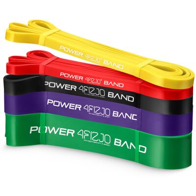 Zestaw 5 gum POWER BAND 4FIZJO Zestaw 5 gum POWER BAND 4FIZJO