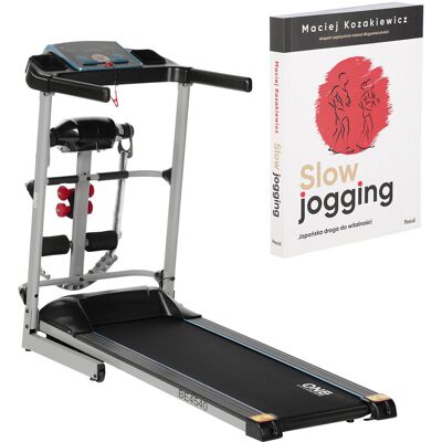 ZESTAW BE4540 BIEŻNIA ELEKTRYCZNA Z MASAŻEREM ONE FITNESS+KSIĄŻKA SLOW JOGGING ZESTAW BE4540 BIEŻNIA ELEKTRYCZNA Z MASAŻEREM ONE FITNESS+KSIĄŻKA SLOW JOGGING