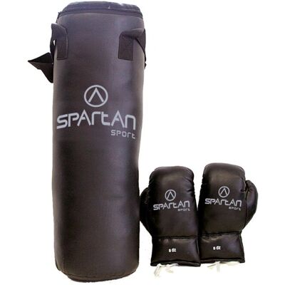 Spartan Sport Zestaw Bokserski Rękawice + 5 Kg Worek Spartan Spartan Sport Zestaw Bokserski Rękawice + 5 Kg Worek Spartan