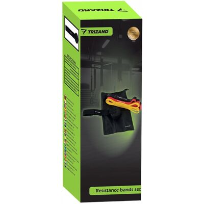 Zestaw gum do ćwiczeń - 3szt. Trizand 25879 Zestaw gum do ćwiczeń - 3szt. Trizand 25879