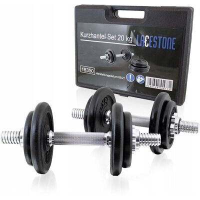 lacestone ZESTAW HANTLI CIĘŻARKÓW 4X2,5KG 4X1,25KG Z WALIZKĄ lacestone ZESTAW HANTLI CIĘŻARKÓW 4X2,5KG 4X1,25KG Z WALIZKĄ