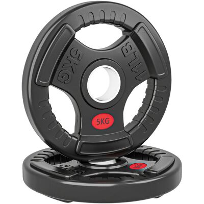 Zestaw hantli SPORTNOW 2-częściowy, 2 ciężarki po 5 kg, zestaw talerzy, talerze do sztangi 5 cm, otwór Ø 50 mm, kolor czarny Zestaw hantli SPORTNOW 2-częściowy, 2 ciężarki po 5 kg, zestaw talerzy, talerze do sztangi 5 cm, otwór Ø 50 mm, kolor czarny