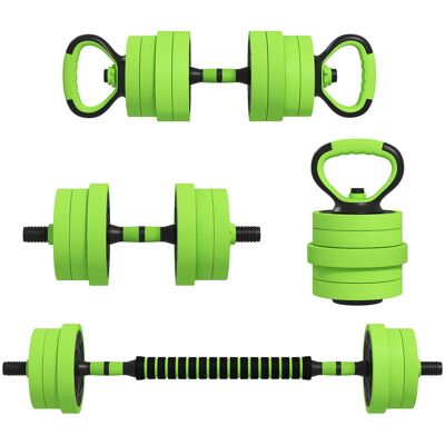 Zestaw hantli SPORTNOW 4 w 1 20 kg Regulowane hantle i sztanga Uchwyty do pompek z odważnikami kulowymi Profesjonalny trening siłowy z hantlami i po.. Zestaw hantli SPORTNOW 4 w 1 20 kg Regulowane hantle i sztanga Uchwyty do pompek z odważnikami kulowymi Profesjonalny trening siłowy z hantlami i po..